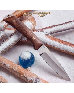 Нож туристический Златоуст Снегирь ЦМ рукоять орех сталь 95х18 Аир