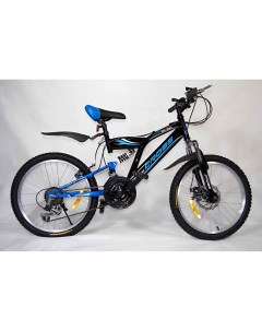 Велосипед горный скоростной ZH BIKE CROSS 24 18 Дисковые тормоза Двойные обода 2023 Izh-bike