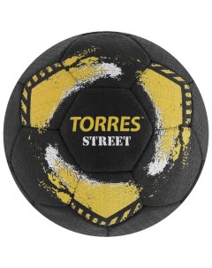 Мяч футбольный Street ручная сшивка 32 панели размер 5 450 г Torres
