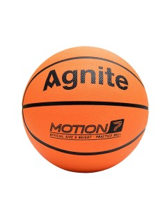 Мяч баскетбольный Rubber Basketball Motion Series 7 оранжевый Agnite