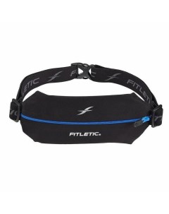 Беговая сумка на пояс Mini Sport Belt черный синяя молния Fitletic