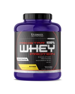 Протеин сывороточный Prostar 100 Whey Protein 2 27 2 39 кг Манго Ultimate nutrition