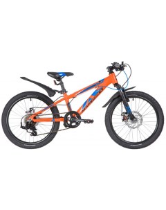 Детский велосипед Велосипед Детские Extreme 20 Disc год 2020 цвет Оранжевый Novatrack
