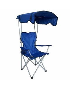 Кресло с складном тентом 95х52х132 см синий Mircamping