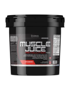 Гейнер Muscle Juice 2544 4750g Клубника Ultimate nutrition