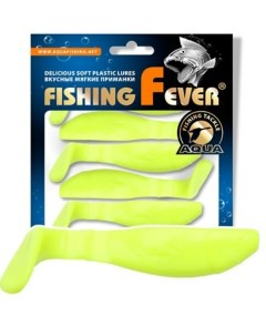 Мягкая силиконовая приманка риппер FishingFever Flat 50мм 16 шт 055 Aqua