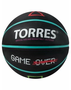 Мяч баскетбольный Game Over р 7 Torres