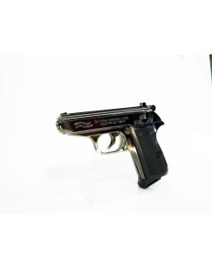 Пистолет зажигалка Walther PPK металлик Nobrand