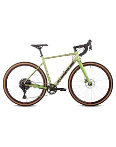 Шоссейный велосипед Tundra X10 год 2023 цвет Зеленый ростовка 21 Atom