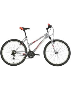 Велосипед Alta 26 горный взрослый рама 18 колеса 26 серый красный 16кг Black one