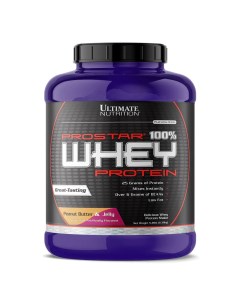 Протеин сывороточный Prostar 100 Whey Protein 2 27 2 39 кг Peanut Ultimate nutrition