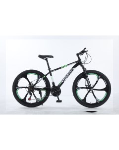 Горный велосипед МТО RIDE 26 2023 черно зеленый Mto ride
