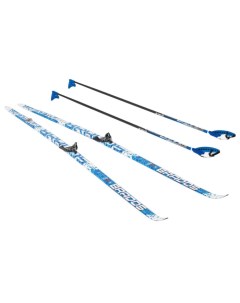 Лыжи Комплект 75 мм 200 WAX XT TOUR Blue Stc