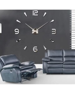 Часы настенные интерьерные бесшумные 3d стильные Nobrand