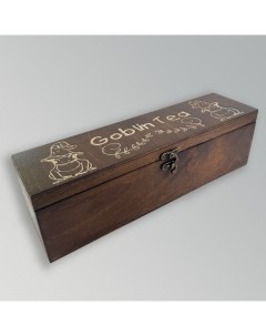 Коробка для чайных пакетиков лягушка гоблинкор goblincore жабка 50 Бруталити