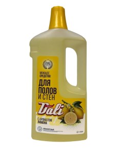 Моющее средство для мытья полов и стен Лимон 1 л Dali