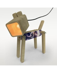 Настольная лампа Собака аниме клинок рассекающий демонов 1148 Бруталити