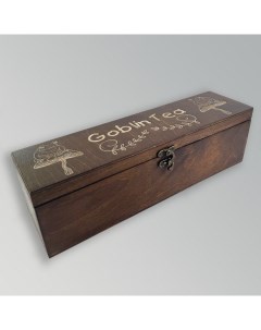 Коробка для чайных пакетиков лягушка гоблинкор goblincore жабка 52 Бруталити