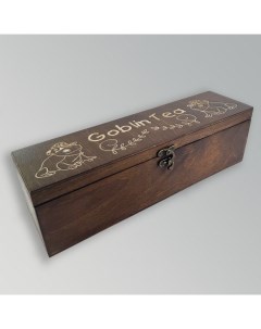 Коробка для чайных пакетиков лягушка гоблинкор goblincore жабка 53 Бруталити
