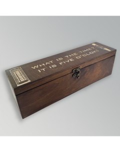 Коробка для чайных пакетиков Лондон чайный пакетик 76 Бруталити