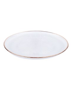 COLLECTION White Line Тарелка десертная 19 5х1 5см стекло By