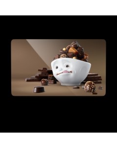 Доска для завтрака Сладкий Шоколад 23х14 см Tassen