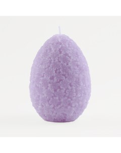 Свеча 10 см фиолетовая Яйцо Easter Kuchenland