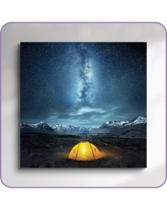 Картина на стекле Звездная ночь AG 30 103 30х30 см Postermarket