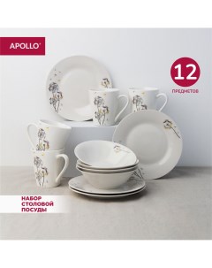 Набор столовой посуды Buque 12 предметов BUQ 0012 Apollo