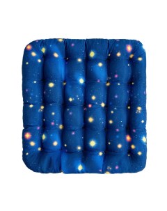 Подушка на стул Небо в звездах лузга гречихи 40 40 Bio-textiles