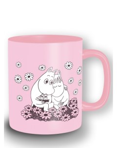 Кружка розовая мультфильм муми тролль moomin 6685 Бруталити