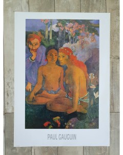 Постер 50х70 в тубусе PAUL GAUGUIN Варворские сказки 106 Тд коллекция
