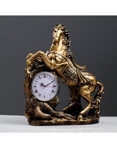 Часы настольные каминные Конь 55 х 48 х 22 см микс Nobrand