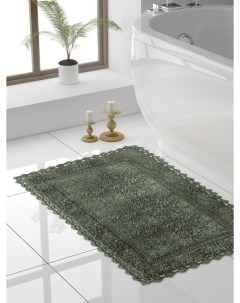 Коврик для ванной 60x100 см зелёный DeНАСТИЯ 8275 M111170 Denastia
