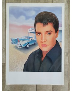Постер 50х70 в тубусе Элвис Пресли 132 Тд коллекция
