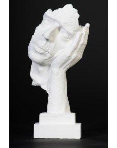 Статуэтка из гипса лицо мужчины фигура Грусть Aesthetic_home_decor