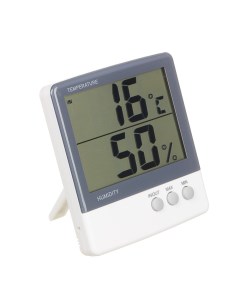 Термометр электронный 2 режима с уличным датчиком пластик 10 8x10см HTC 3 Inbloom
