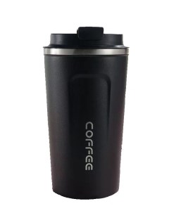 Термокружка COFFE 510 мл для горячих напитков из нержавеющей черная Urm