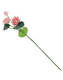 Цветок искусственный Лотос 22x22x1055 см 795799 Розовый Flando
