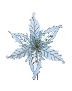 Цветок искусственный 30x30x25 см 262274 Голубой Flando