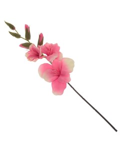 Цветок искусственный Гладиолус 11x10x66 см 795151 Розовый Flando