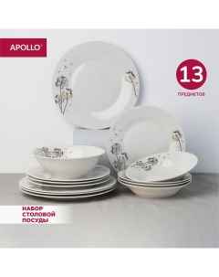Набор столовой посуды Buque 13 предметов BUQ 0013 Apollo