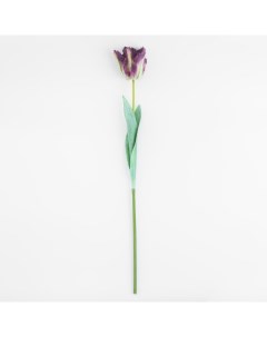 Цветок искусственный 68 см пластик бумага Тюльпан Tulip garden Kuchenland