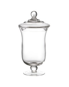 Бонбоньерка 293 см стеклянная конфетница ваза Liberty jones