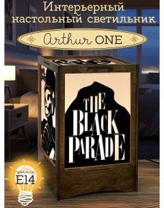 Ночник Arthur ONE с принтом музыка the Black Parade 9013 Бруталити