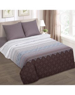 Комплект постельного белья Бязь 2 спальный с Европростыней Мирослава арт 509 Арт-дизайн