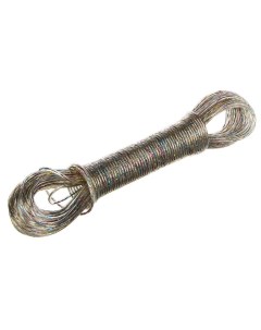 Шнур бельевой с разноцветной металлической жилой 20 м Vetta