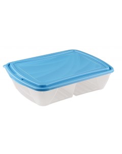 Контейнер для холодильника и микроволновой печи Breeze 1 25 л 1 25 л цвет голубой Phibo
