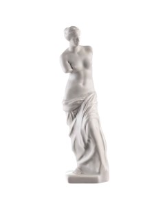 Статуэтка 26 см керамика бежево серая Венера Venus Kuchenland