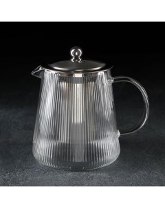 Чайник заварочный с металл ситом Грани 1л 12 5х14 см Nobrand